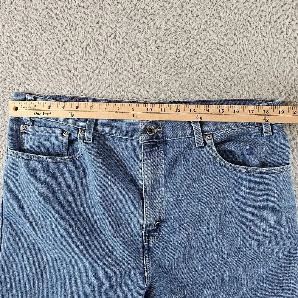 Levis Signature Jeans Mens 38x30* Denim Light Wash Classic Straight Vintage Y2K